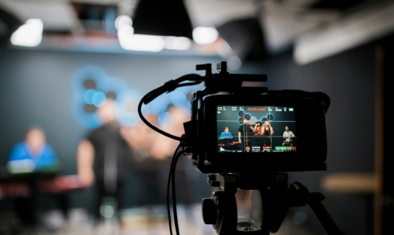 ライブ配信事業のイメージ